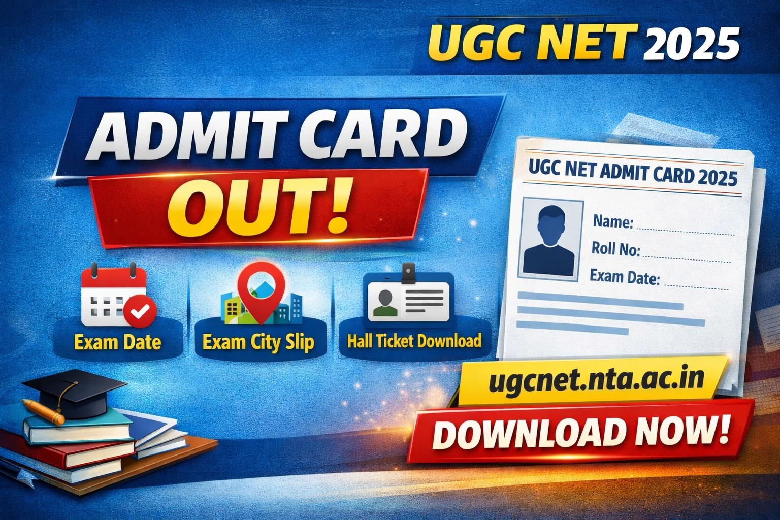 UGC NET December 2025 Admit Card