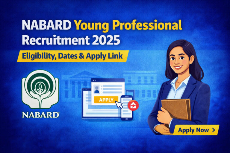 NABARD Young Professional Recruitment