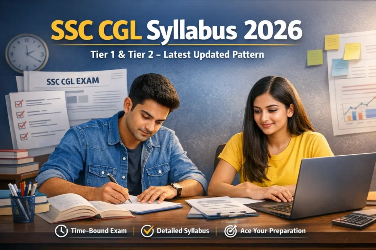 SSC CGL Syllabus 2026 Tier 1 and Tier 2 latest updated exam pattern