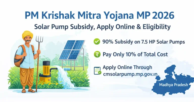 MP PM Krishak Mitra Yojana 2026: Solar Pump Subsidy, Apply Online & Eligibility 4 PM Krishak Mitra Yojana MP 2026