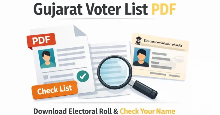 Gujarat Voter List 2026 PDF Download – District Wise Electoral Roll 8 Gujarat Electoral Roll 2026