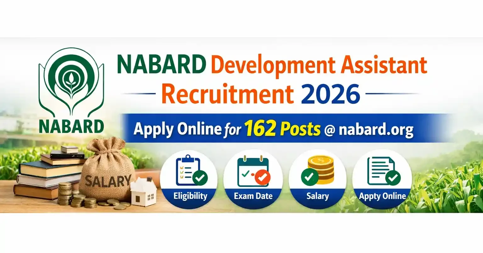 NABARD Development Assistant Notification 2026