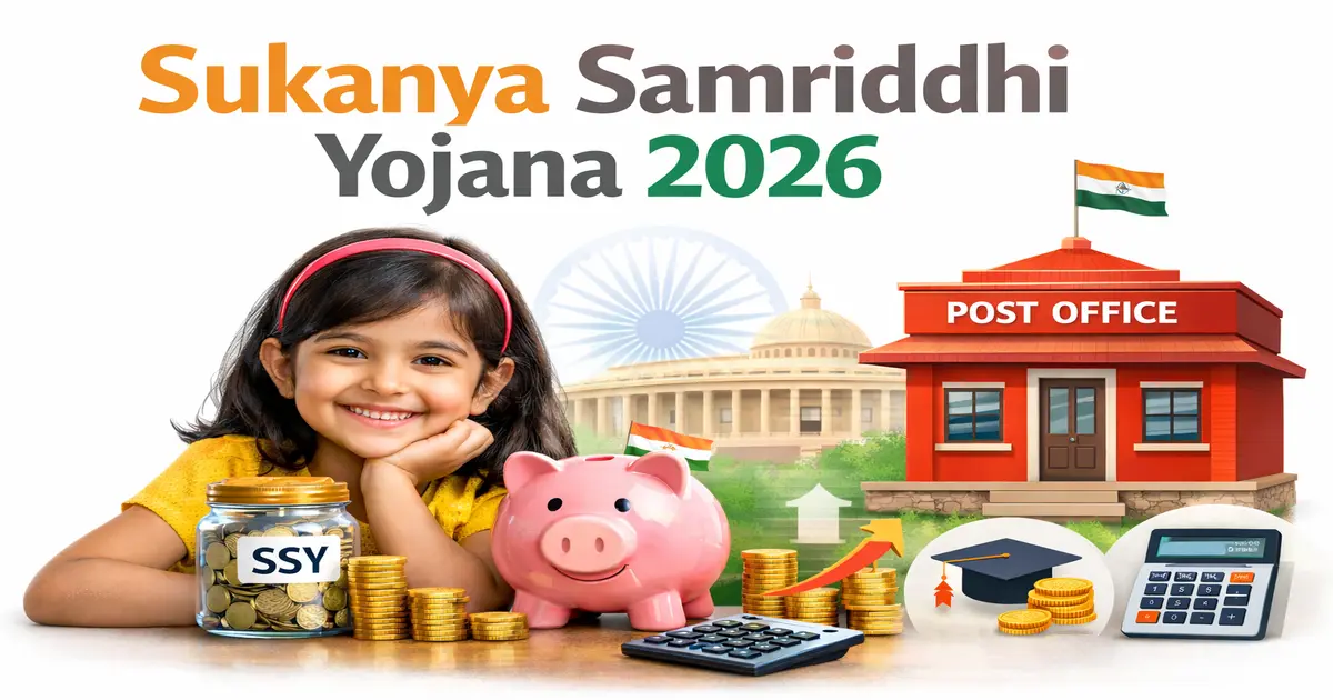 Sukanya Samriddhi Yojana 2026 interest rate and calculator