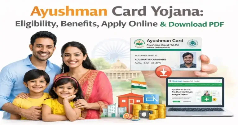 Ayushman Card Yojana eligibility, benefits, apply online and download PDF