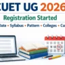 CUET UG 2026 Registration