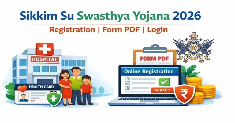 Latest Sikkim Su Swasthya Yojana 2026 Registration Easy Form PDF, Eligibility & Login 7 Sikkim Su Swasthya Yojana 2026 registration form PDF download and login process