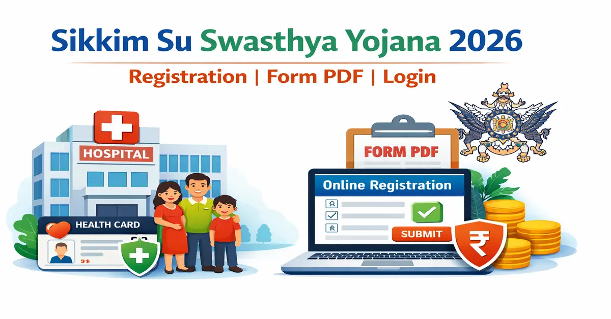 Sikkim Su Swasthya Yojana 2026 registration form PDF download and login process