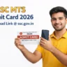 SSC MTS Admit Card 2026 download featured image showing exam candidate with admit card and official ssc.gov.in release information