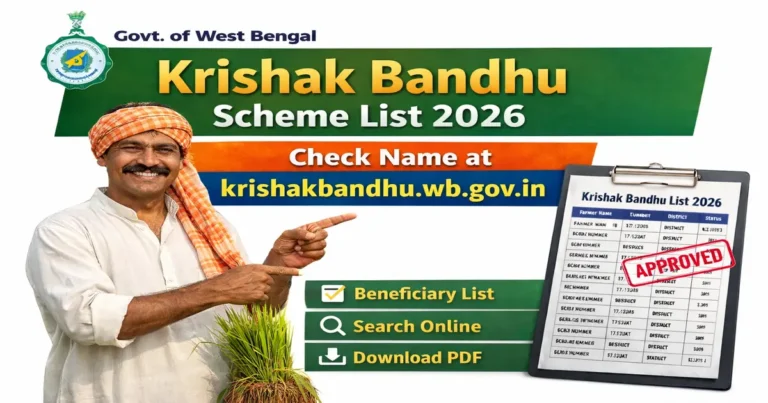 krishak bandhu scheme list 2026